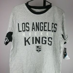 Shirts - Los Angeles Kings Hands High Men's Cut T-Shirt Shirts - Los Angeles Kings Hands High Men's Cut T-Shirt